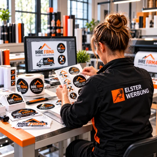 Stickerdruck